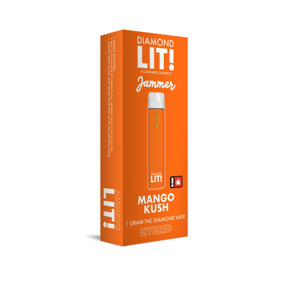 Diamond LIT Jammer THC Disposable Vape 1G