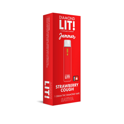 Diamond LIT Jammer THC Disposable Vape 1G