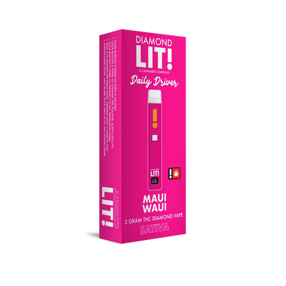 Diamond LIT Daily Driver THC Disposable Vape 3G