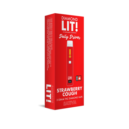 Diamond LIT Daily Driver THC Disposable Vape 3G