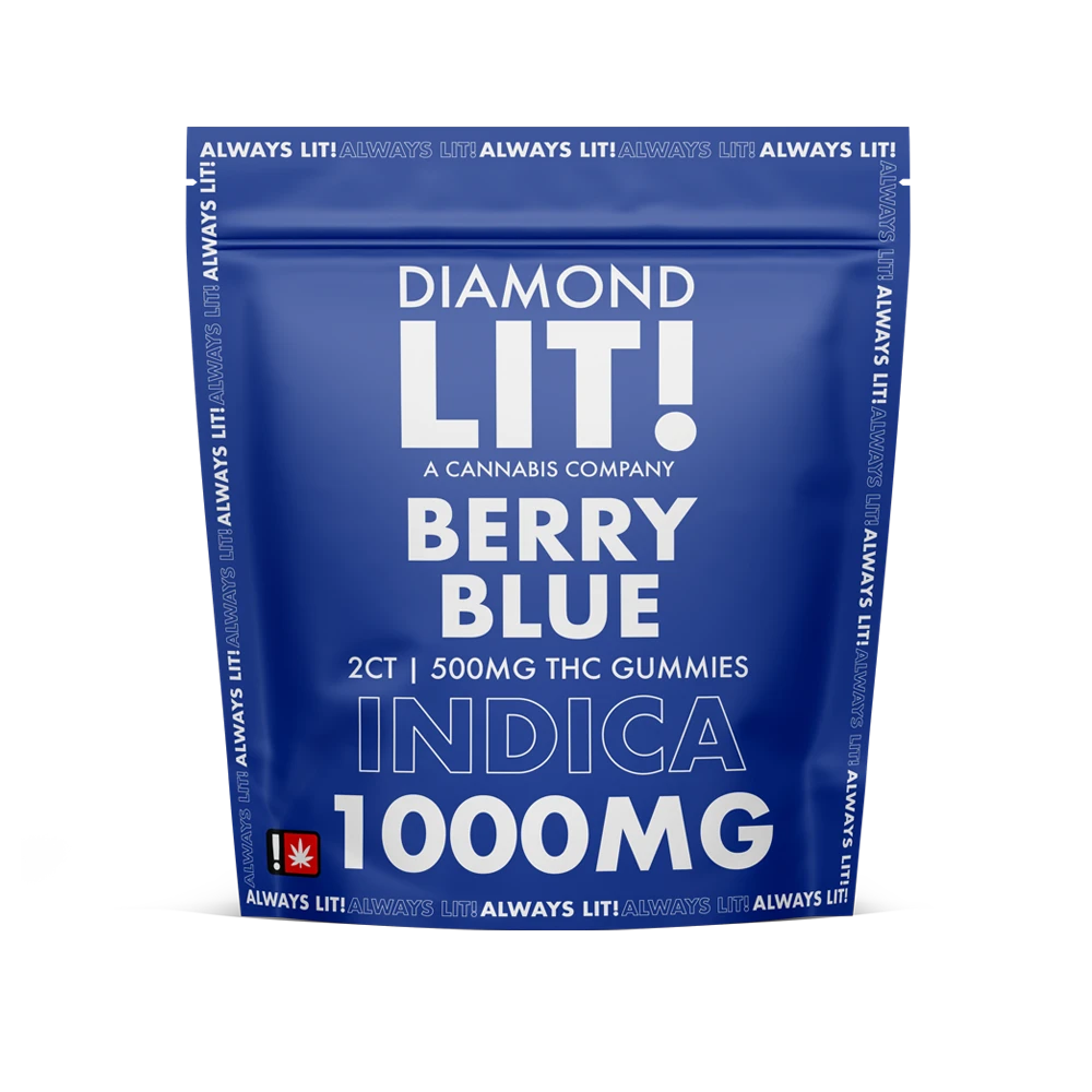 Diamond LIT THC Gummies 1000mg
