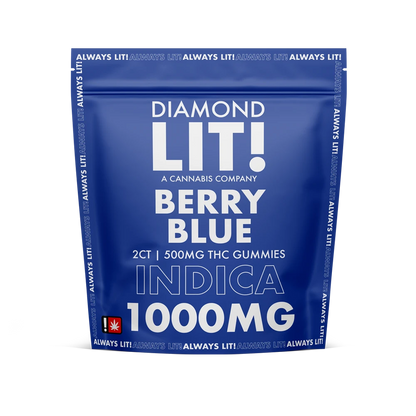 Diamond LIT THC Gummies 1000mg