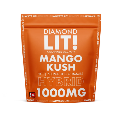 Diamond LIT THC Gummies 1000mg