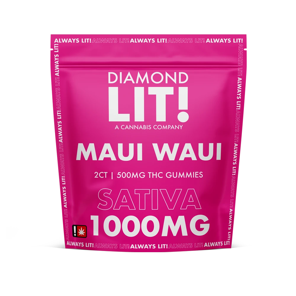 Diamond LIT THC Gummies 1000mg