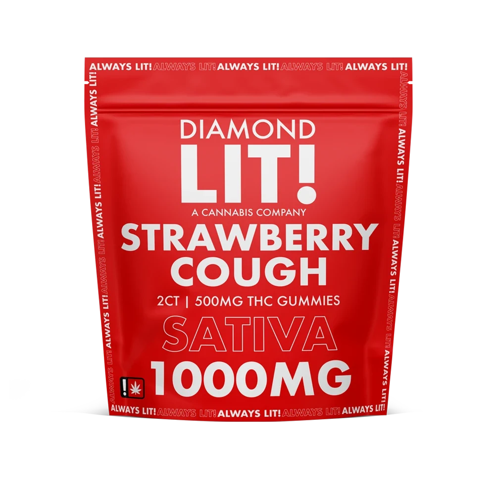 Diamond LIT THC Gummies 1000mg