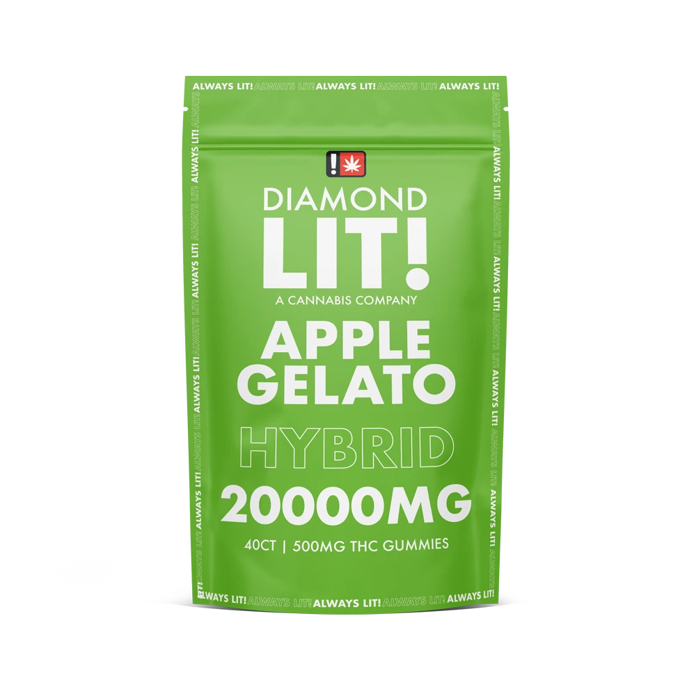 Diamond LIT THC Gummies 20000mg