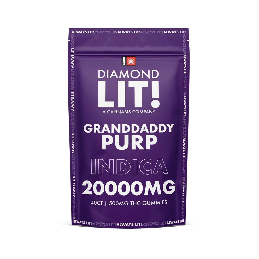 Diamond LIT THC Gummies 20000mg