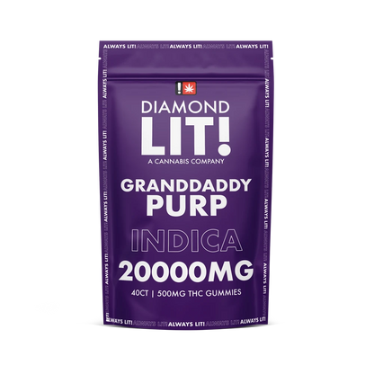 Diamond LIT THC Gummies 20000mg