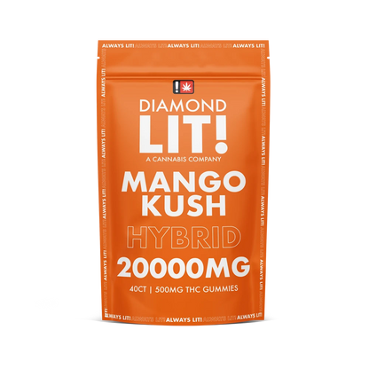 Diamond LIT THC Gummies 20000mg