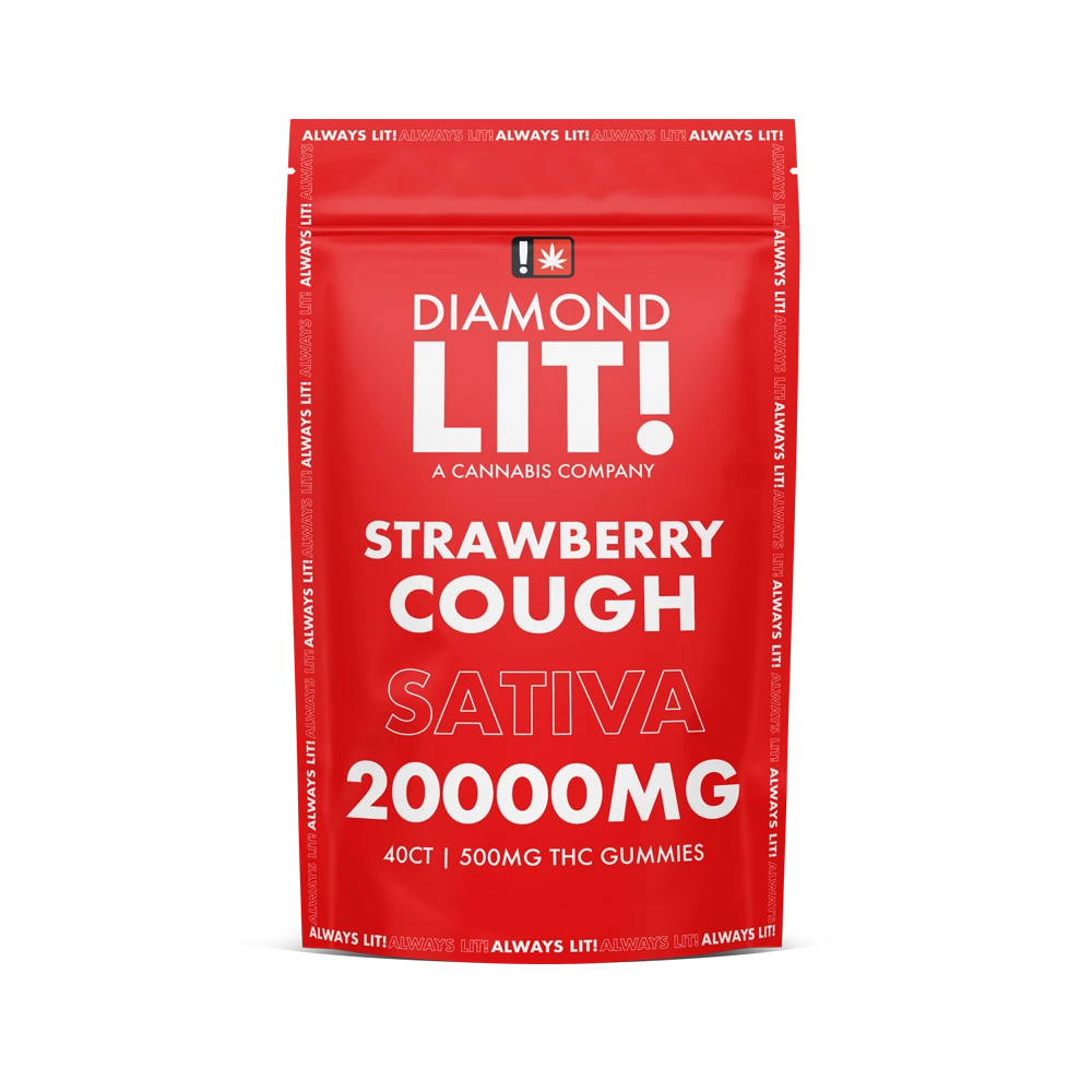 Diamond LIT THC Gummies 20000mg