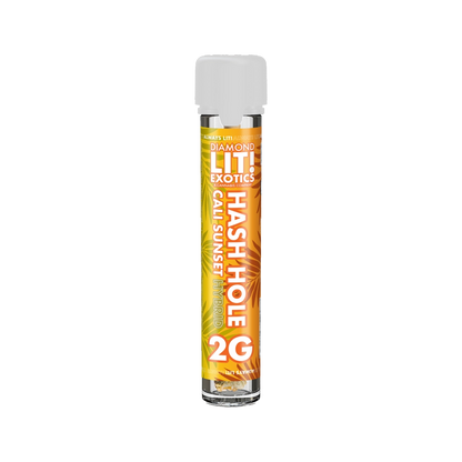 Diamond LIT Exotics Hash Hole THC Pre Roll 2G