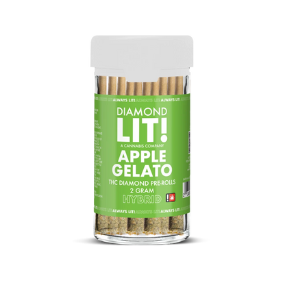 Diamond LIT THC With Diamonds Pre Rolls 20G
