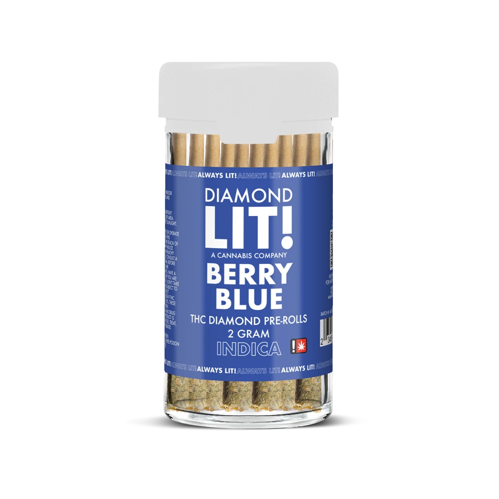 Diamond LIT THC With Diamonds Pre Rolls 20G