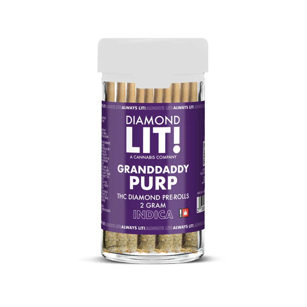 Diamond LIT THC With Diamonds Pre Rolls 20G