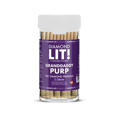 Diamond LIT THC With Diamonds Pre Rolls 20G