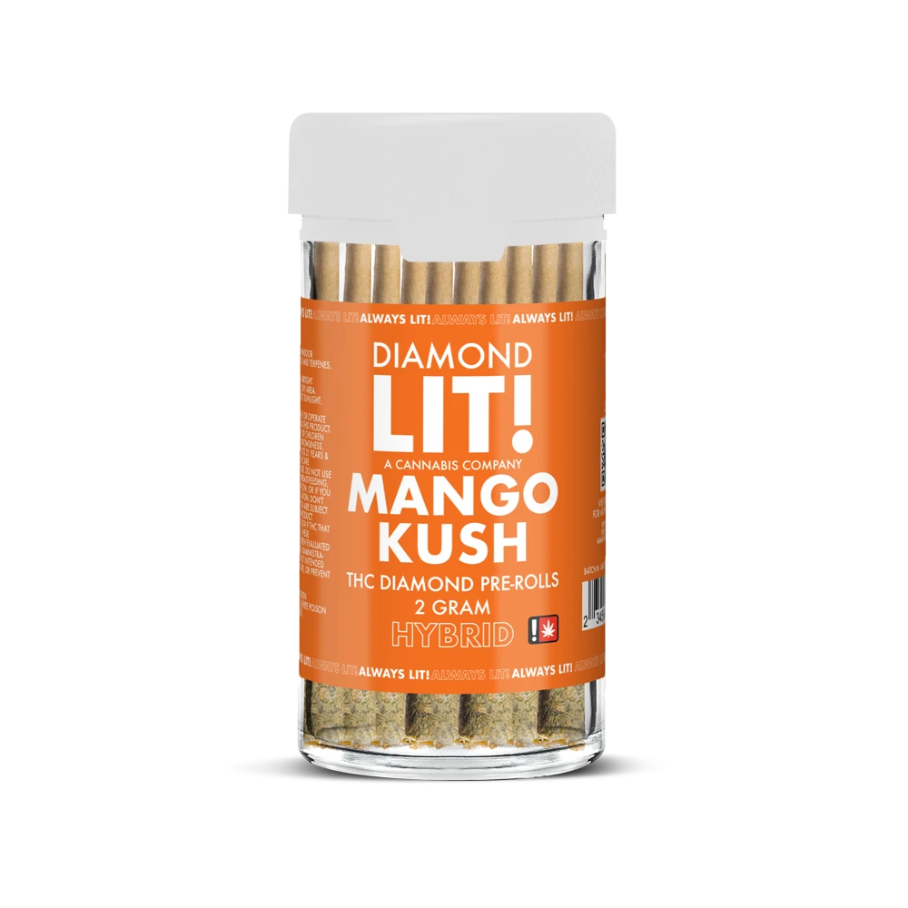 Diamond LIT THC With Diamonds Pre Rolls 20G