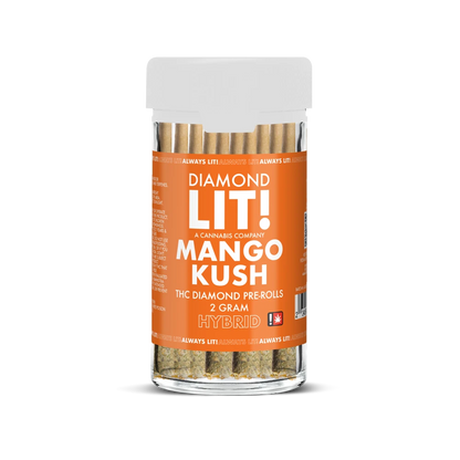 Diamond LIT THC With Diamonds Pre Rolls 20G